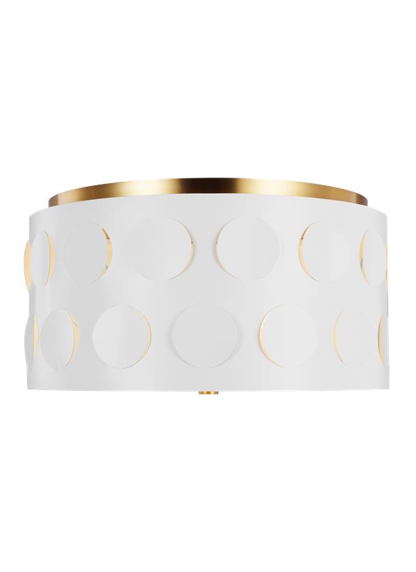 DOTTIE Flush mount Gold - KSF1013BBS | GENERATION LIGHTING