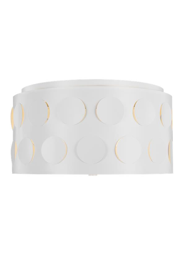 DOTTIE Flush mount White - KSF1013MWT | GENERATION LIGHTING