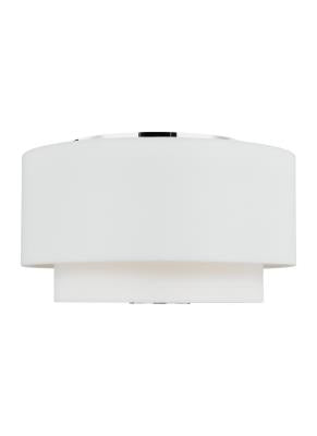 SAWYER Plafonnier Nickel - KSF1043PN | GENERATION-LIGHTING