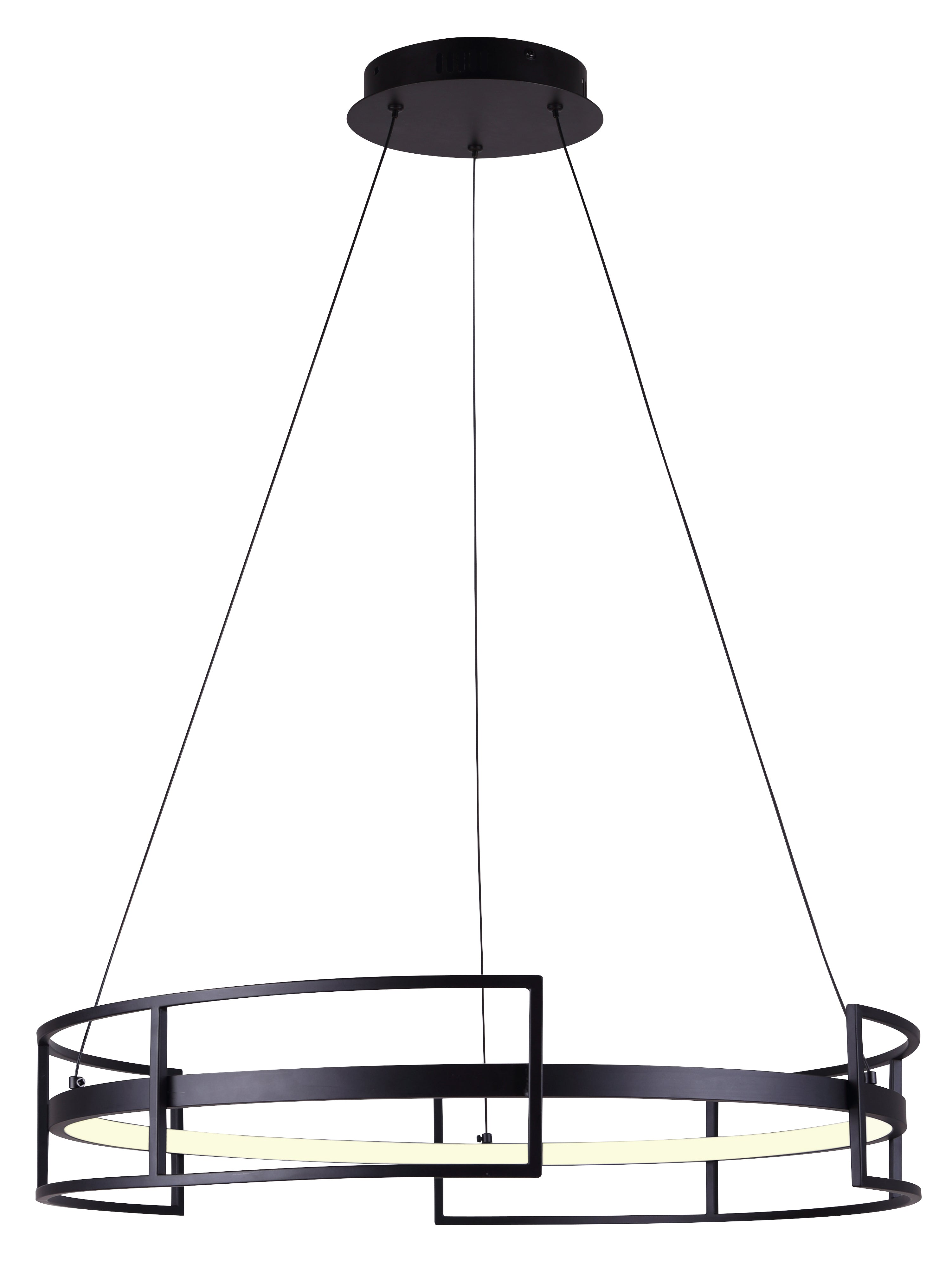 AMORA Suspension Noir DEL INTÉGRÉ - LCH231A24BK | CANARM