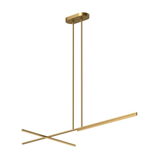 SHIFT pendant Gold INTEGRATED LED - LP28760-BG | KUZCO