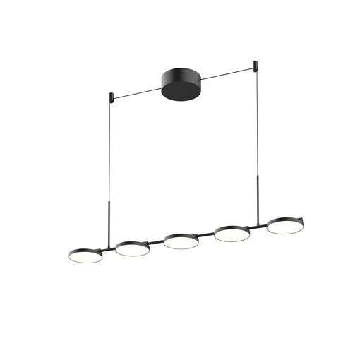 NOVEL Suspension lineaire Noir DEL INTÉGRÉ - LP72237-BK | KUZCO