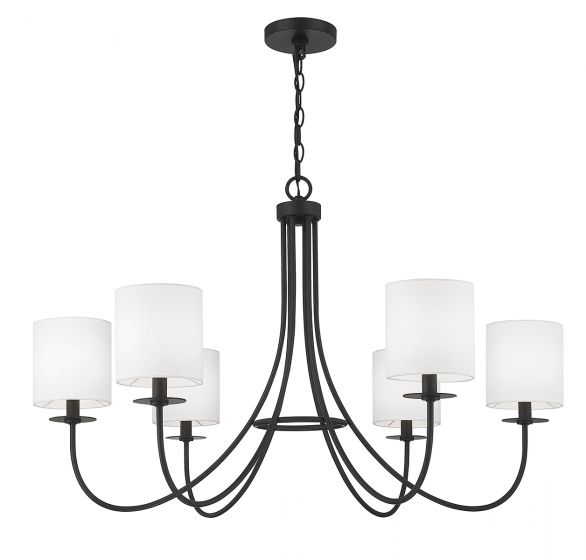 Chandelier Noir - M100117MBK | SAVOYS