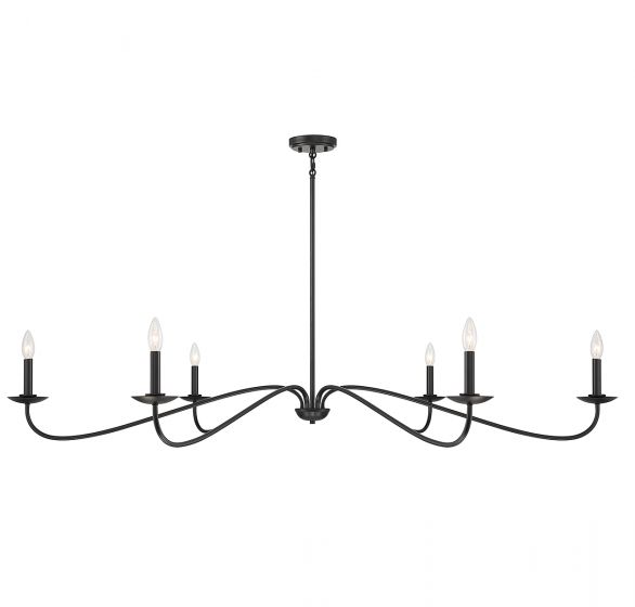 Chandelier Noir - M100119MBK | SAVOYS