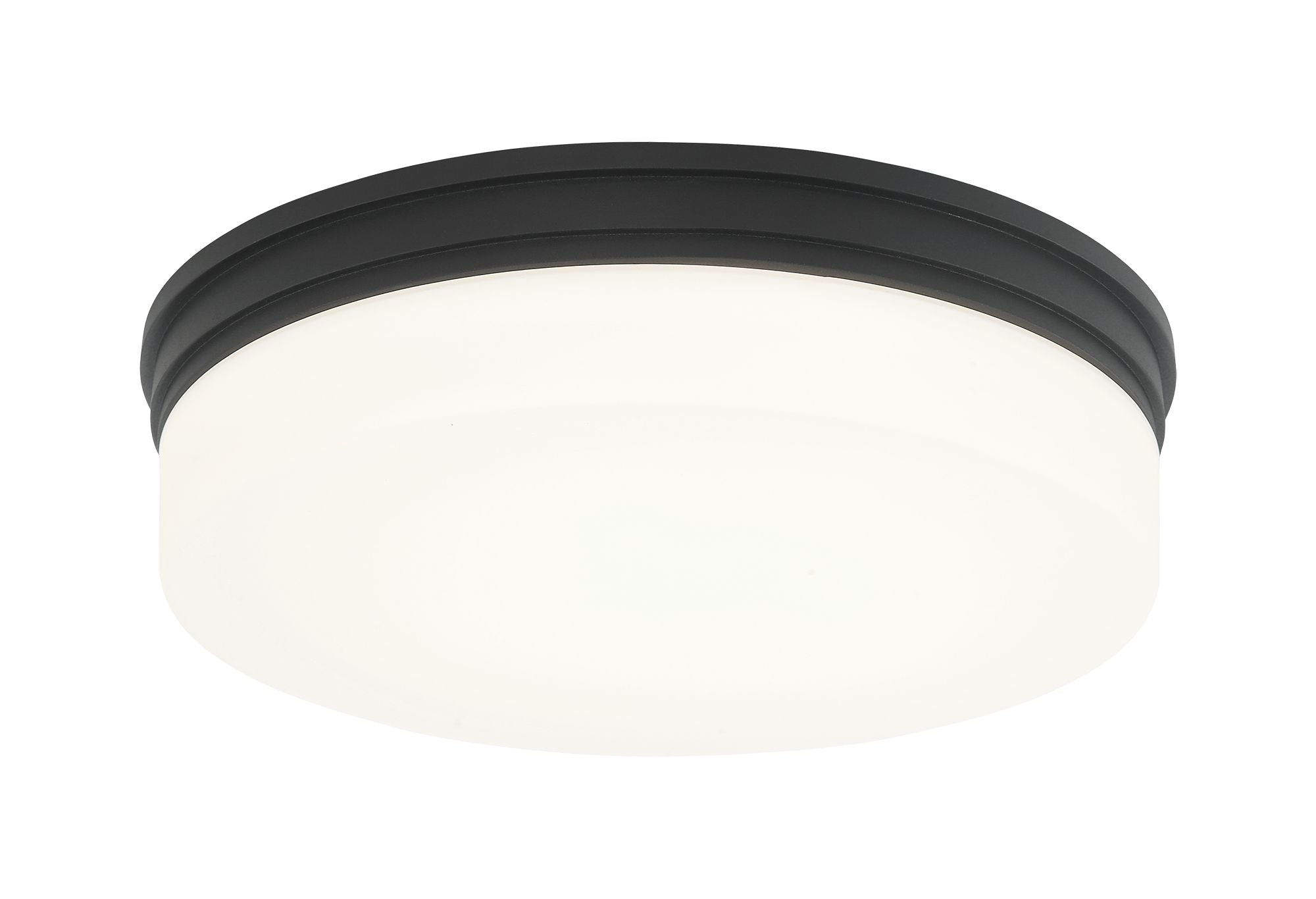 CIRCIAN Flush mount  Black INTEGRATED LED - M10901MB | MATTEO