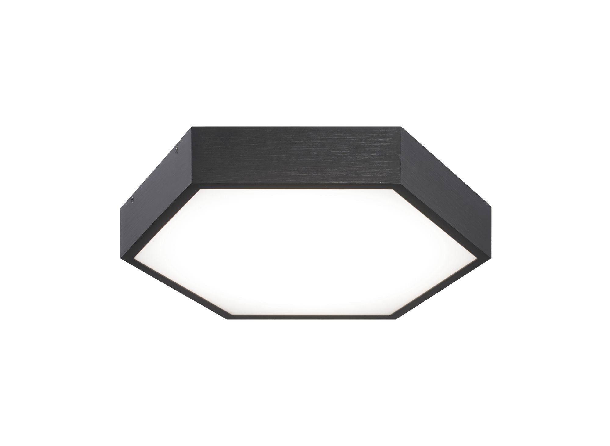 HEXOL Flush mount  Black INTEGRATED LED - M12611OB | MATTEO