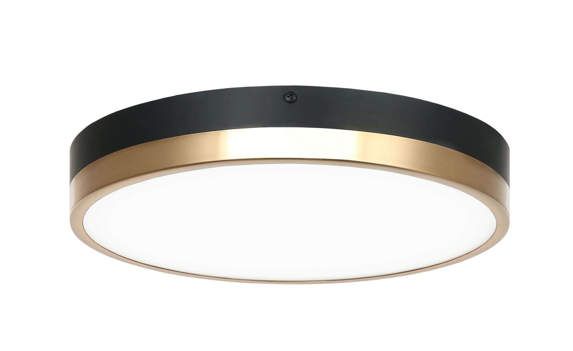 TONE Flush mount  Black, Gold INTEGRATED LED - M15301BKAG | MATTEO