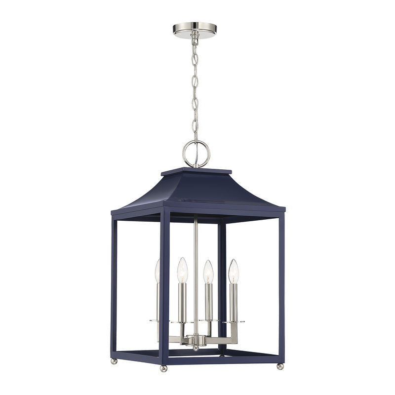 Pendant Blue, Nickel - M30009NBLPN | SAVOYS