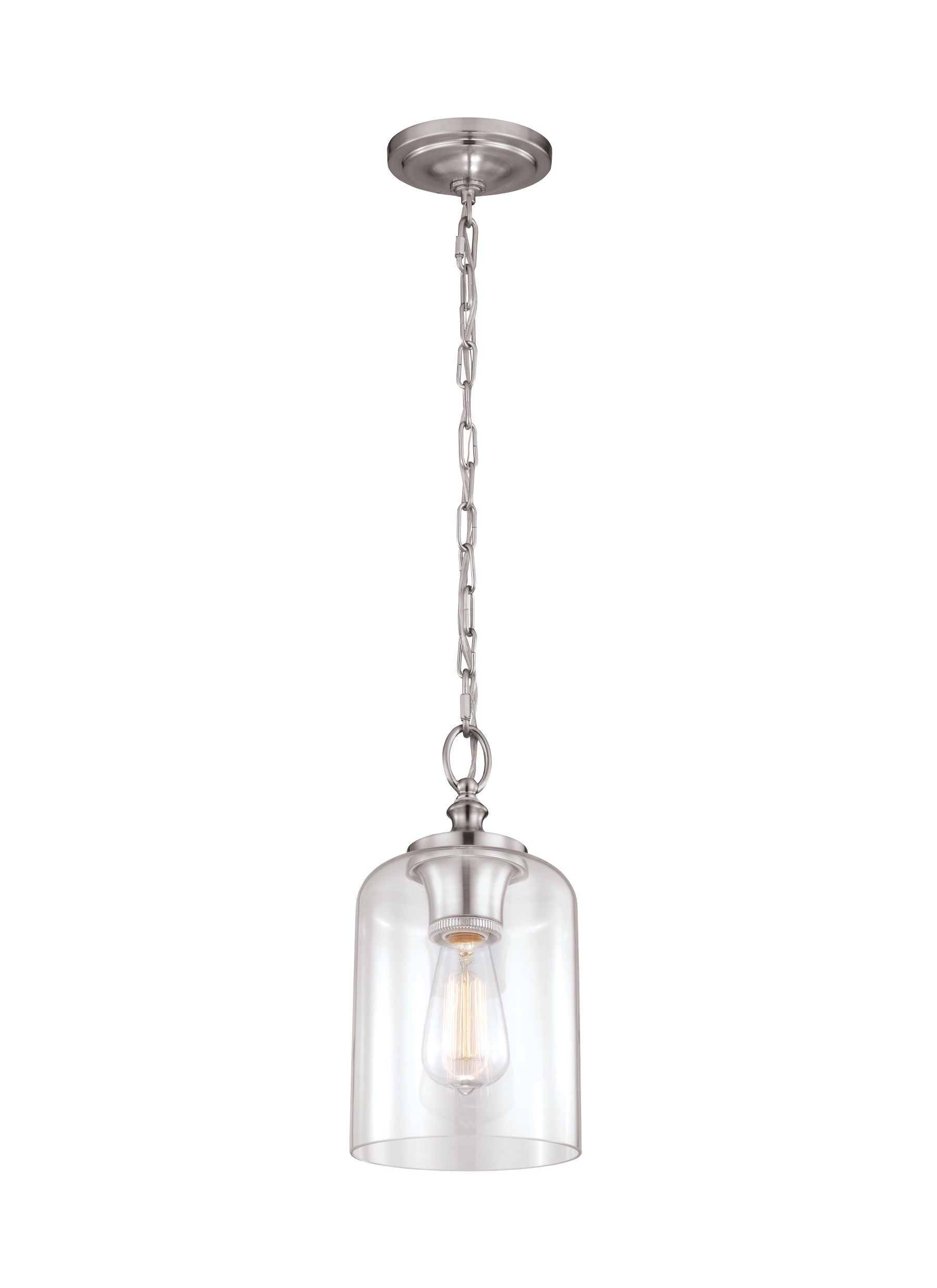 Hounslow Pendant Stainless steel - P1310BS | FEISS