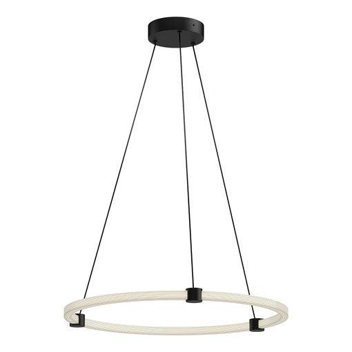 BRUNI Suspension Noir DEL INTÉGRÉ - PD24724-BK | KUZCO