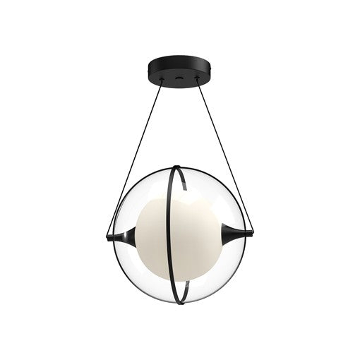 ARIES Mini pendant Black INTEGRATED LED - PD76712-BK | KUZCO