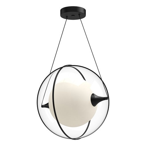 ARIES pendant Black INTEGRATED LED - PD76716-BK | KUZCO