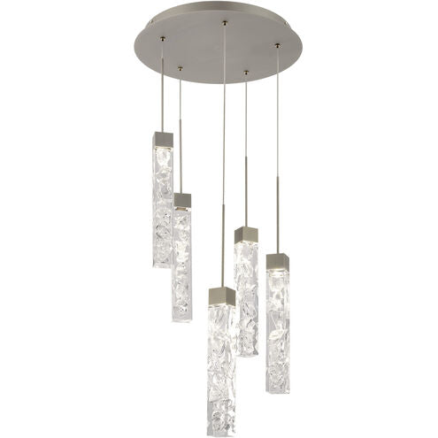 MINX pendant Nickel INTEGRATED LED - PD-78005R-AN | MODERN FORMS