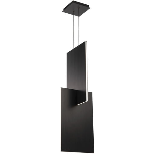 AMARI Suspension simple Noir DEL INTÉGRÉ - PD-79032-BK | MODERN-FORMS