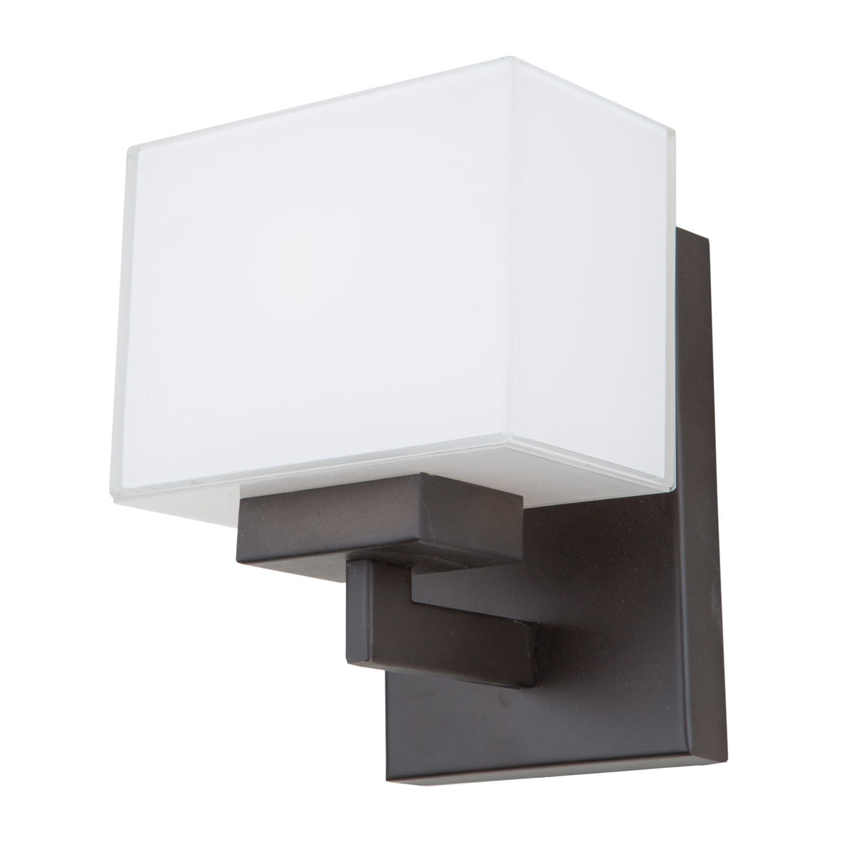 Cube Light Sconce Bronze - SC13187OB | ARTCRAFT