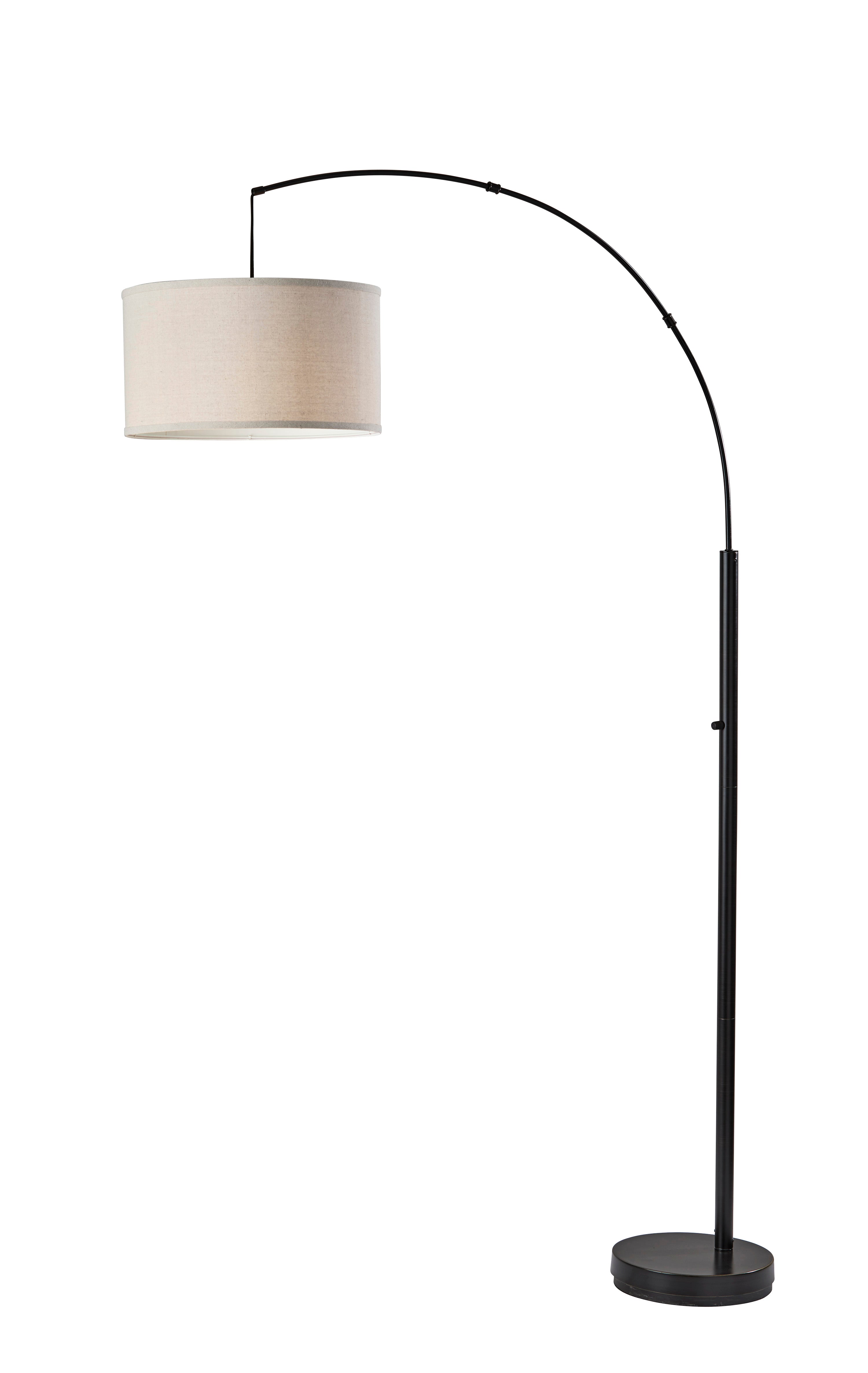 INDUSTRIAL Floor lamp Black - SL1170-01 | ADESSO