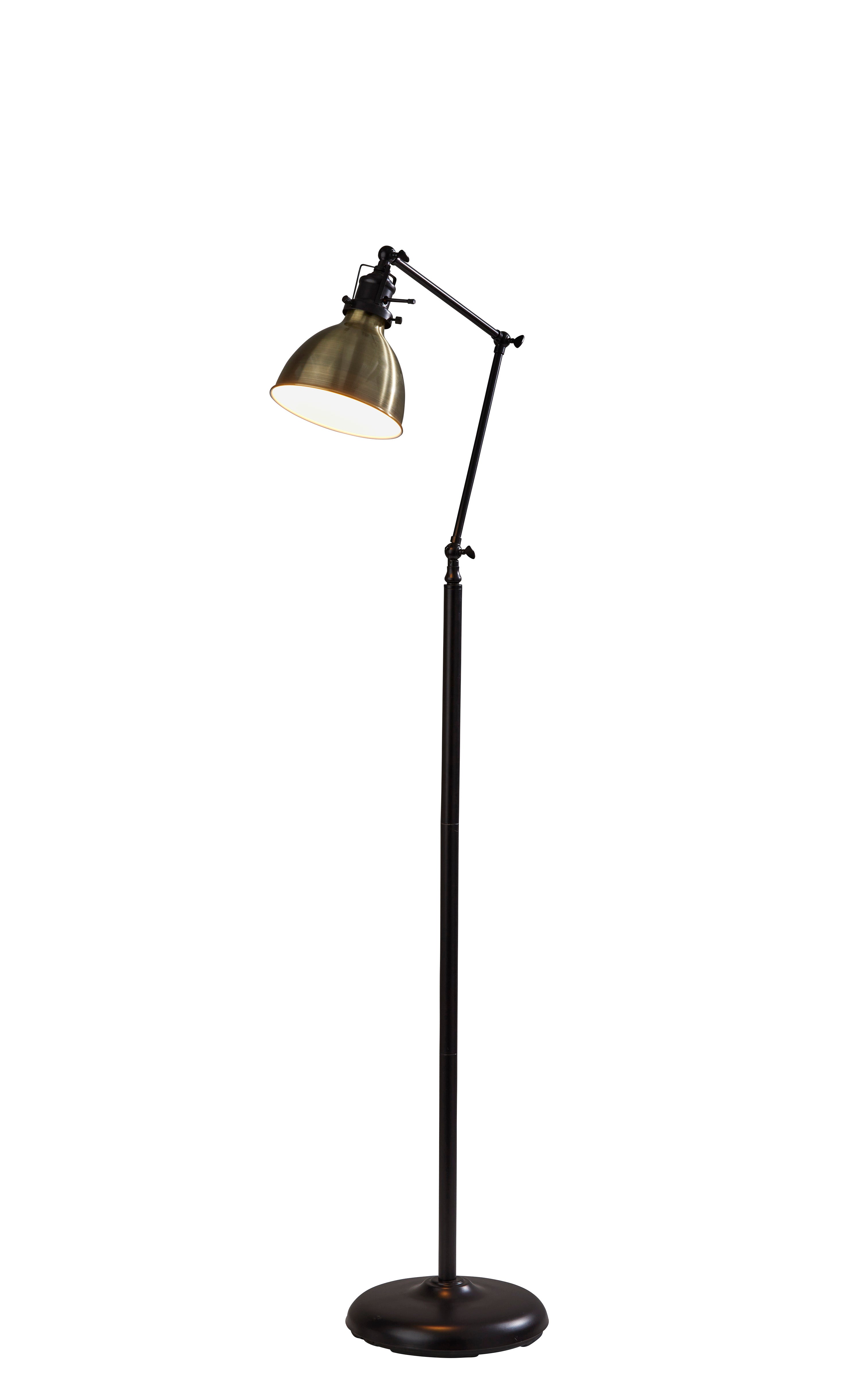 BARNETT Lampe sur pied Bronze, Or - SL3708-26 | ADESSO