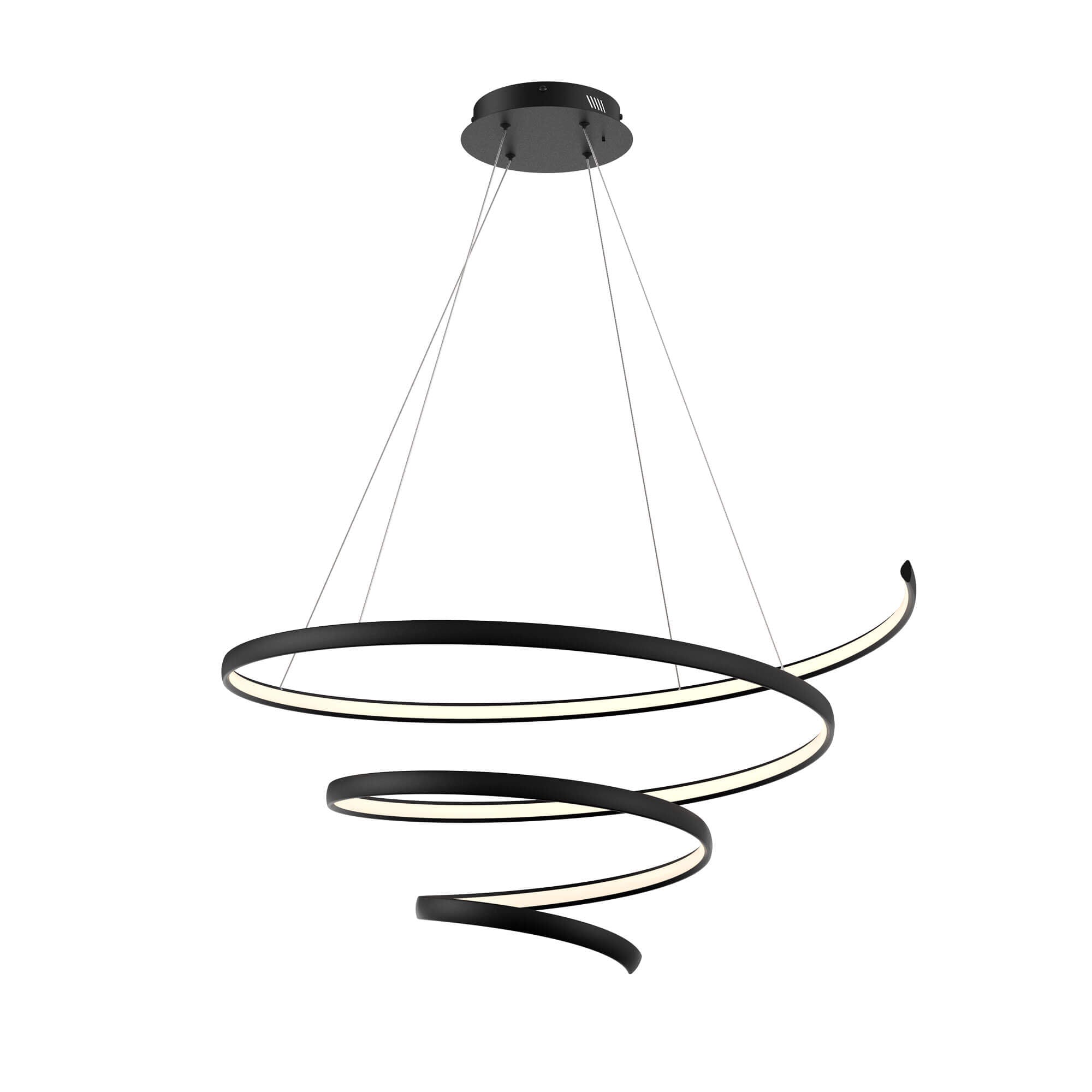 HELIX Suspension Noir DEL INTÉGRÉ - SPR34-CC-BK | DALS