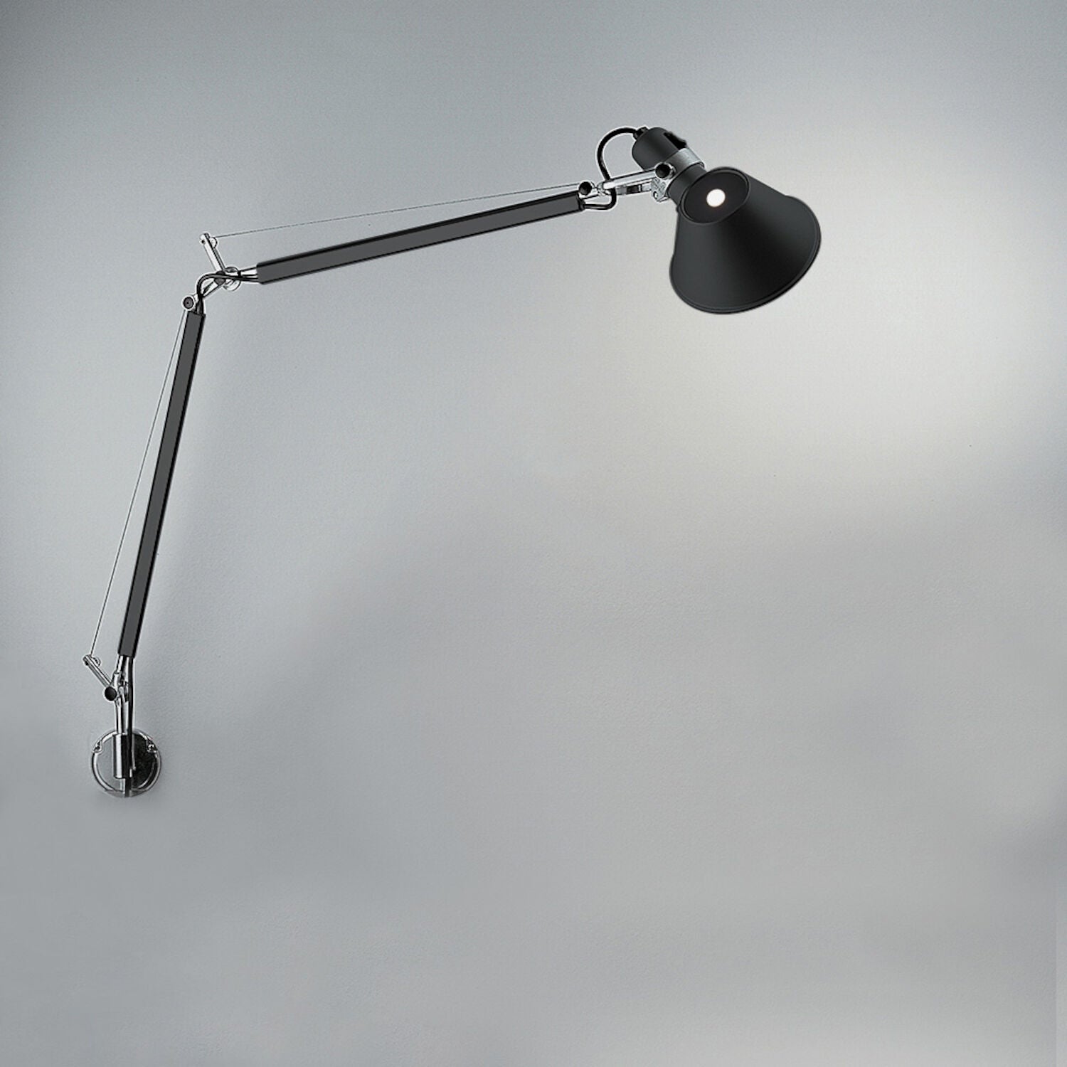 TOLOMEO Orientable sconce Black - TOL1107 | ARTEMIDE