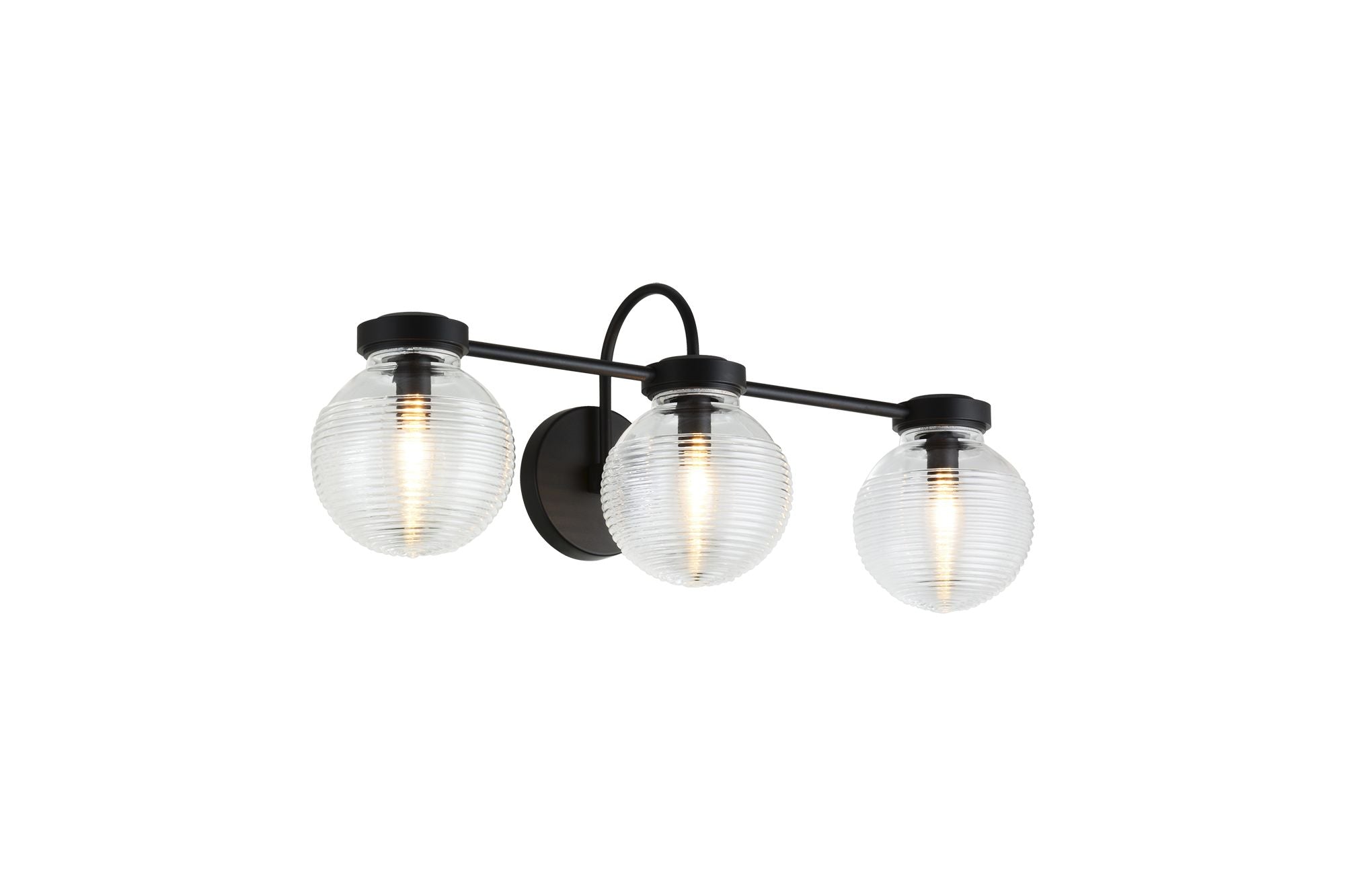 RIDGE Wall sconce Black - W84003MBCL | TEO