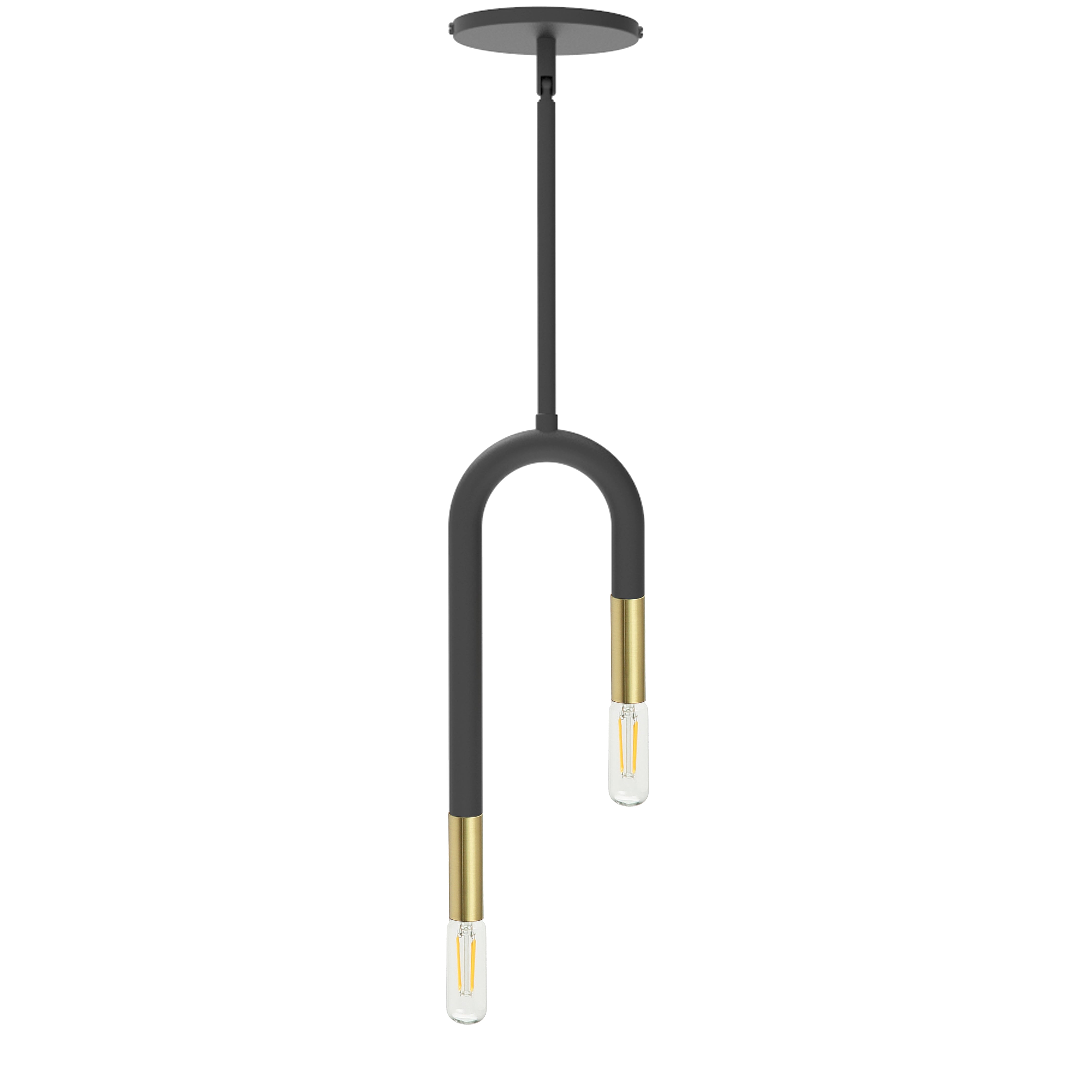 WAND Pendant Black, Gold - WAN-152P-MB-AGB | DAINOLITE