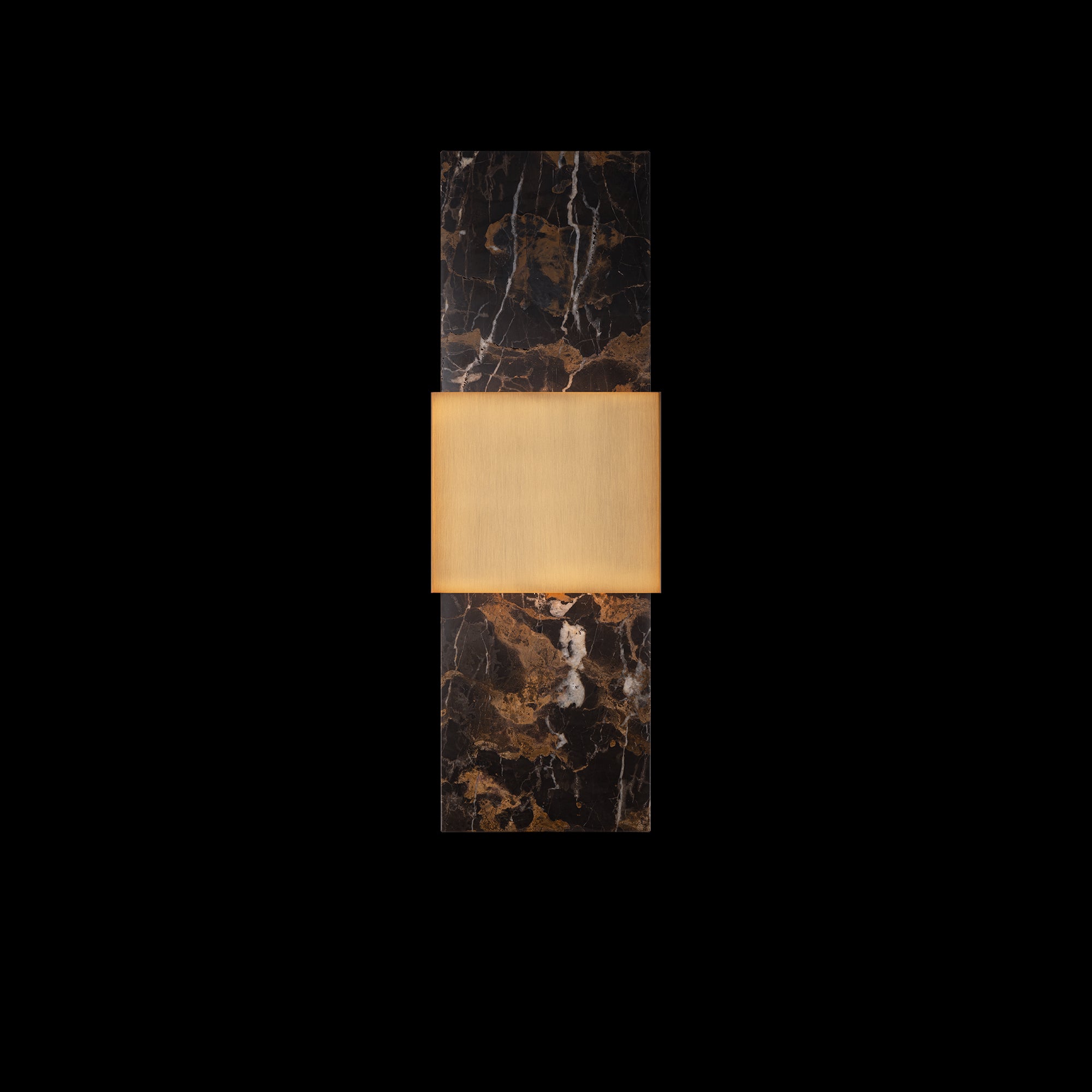 MERCER Wall sconce Black, Gold INTEGRATED LED - WS-50324-BK/AB | MODERN FORMS