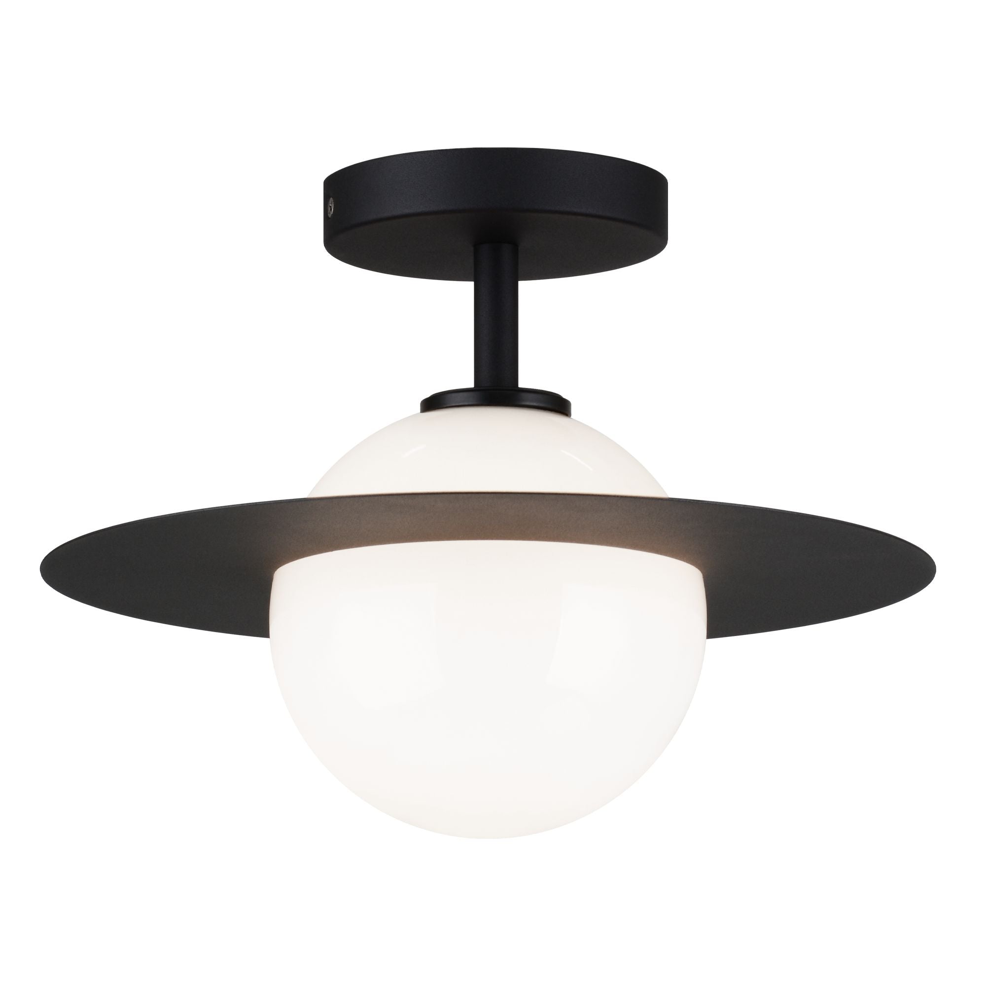 SATURN Flush mount Black - X60401BKOP | TEO