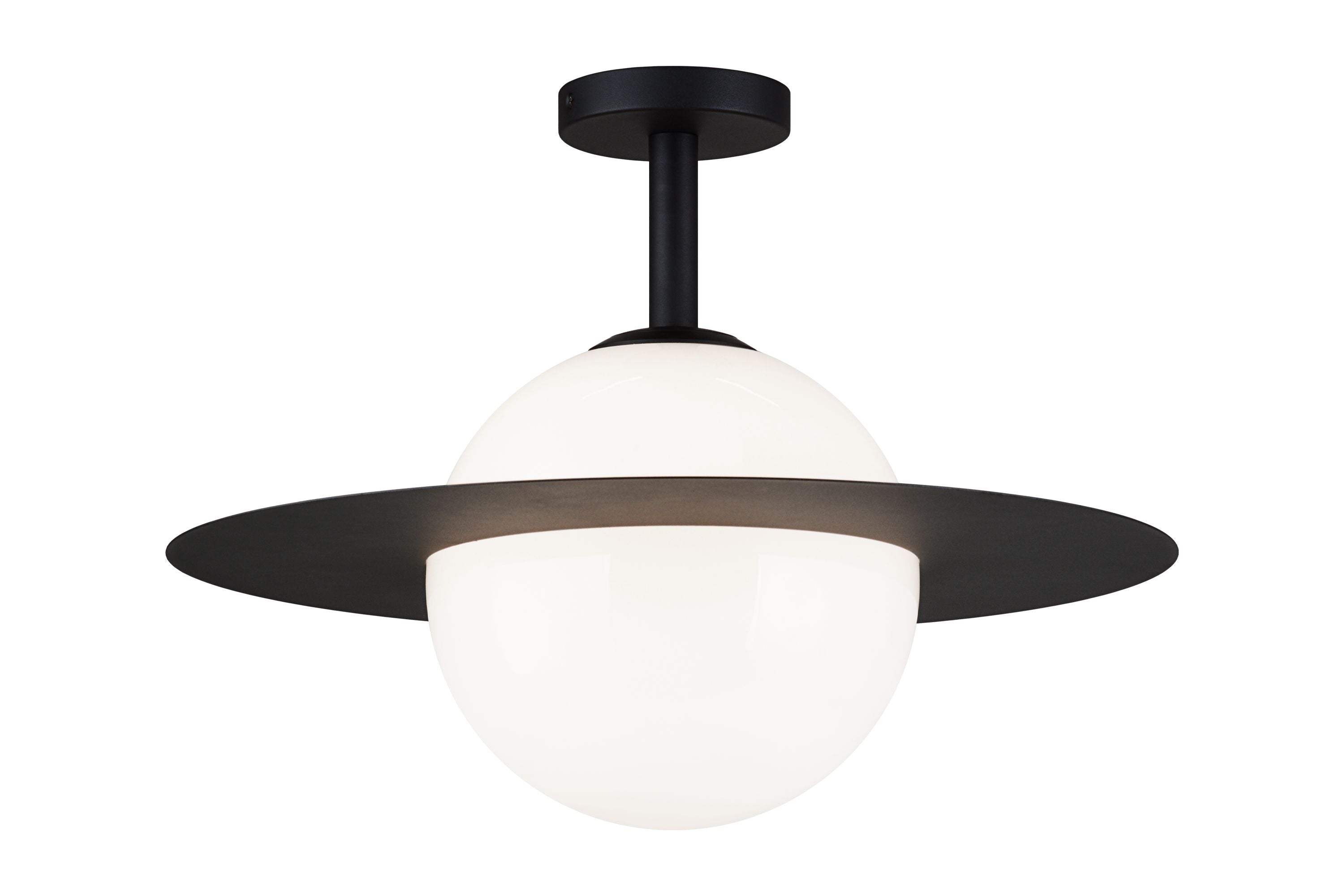 SATURN Flush mount Black - X60411BKOP | TEO