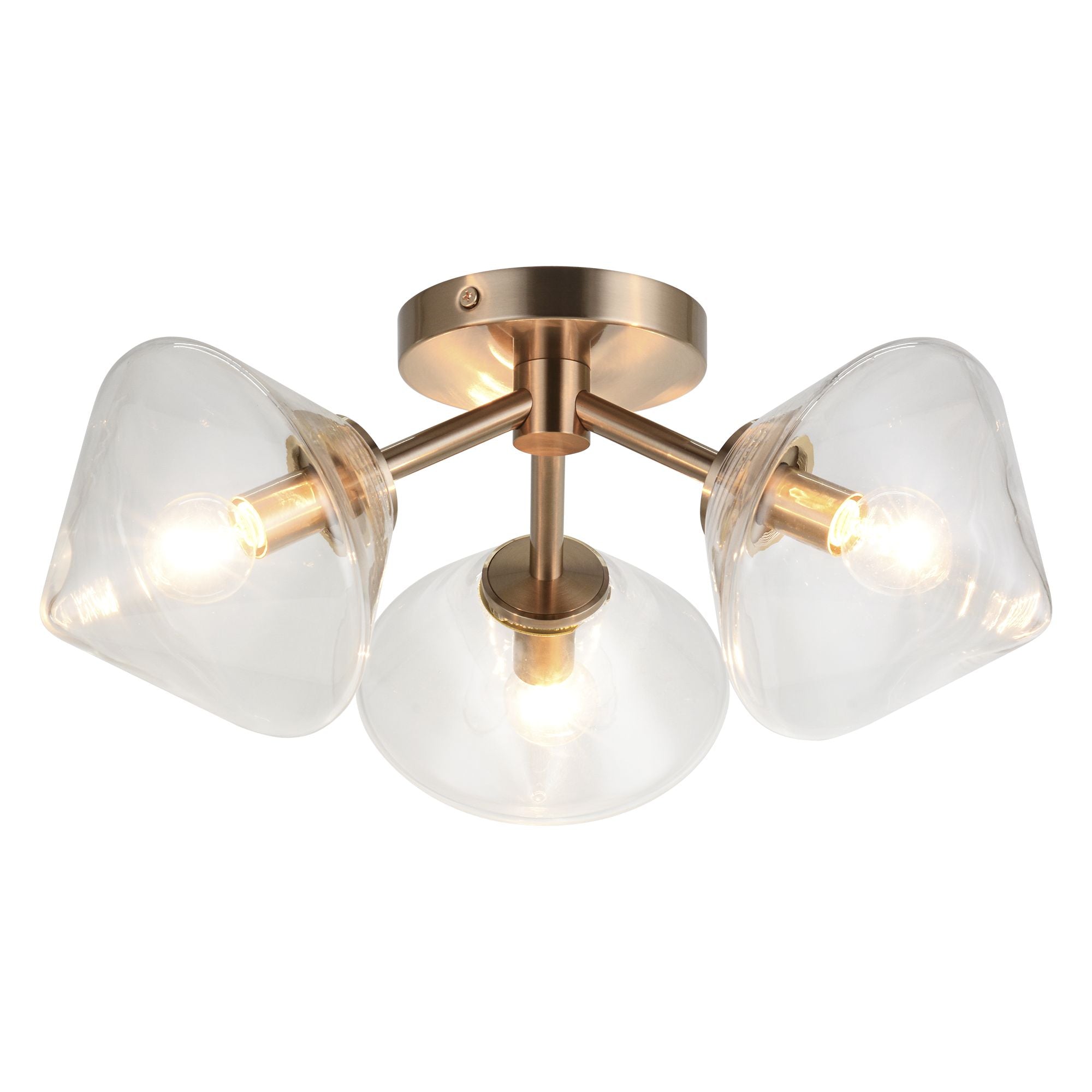 NOVO Flush mount Gold - X81743AGCL | TEO